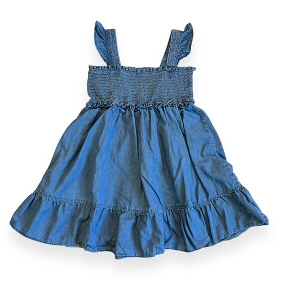Janie and Jack Other - Janie and Jack Chambray Smocked Dress